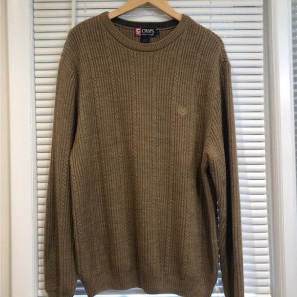 Chaps Ralph Lauren Crew Neck Cotton Sweater Size M. - Picture 4 of 16